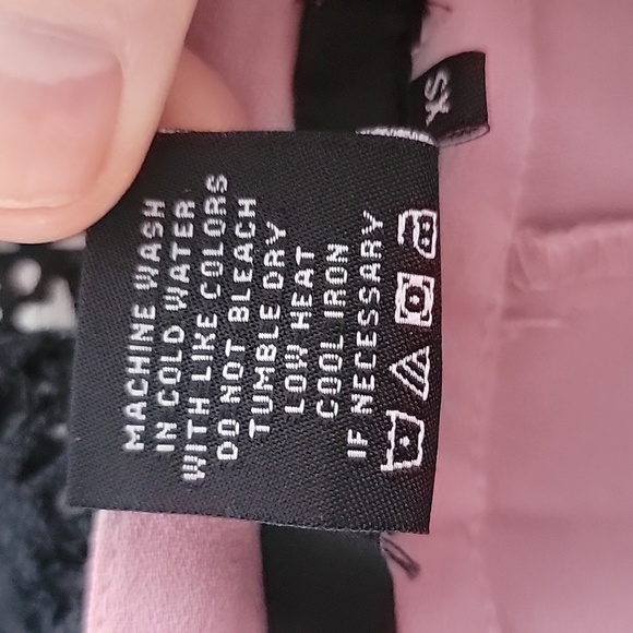 Womens Vertigo Pink Blush Drop Crotch Pants. Size XS. - Picture 6 of 8